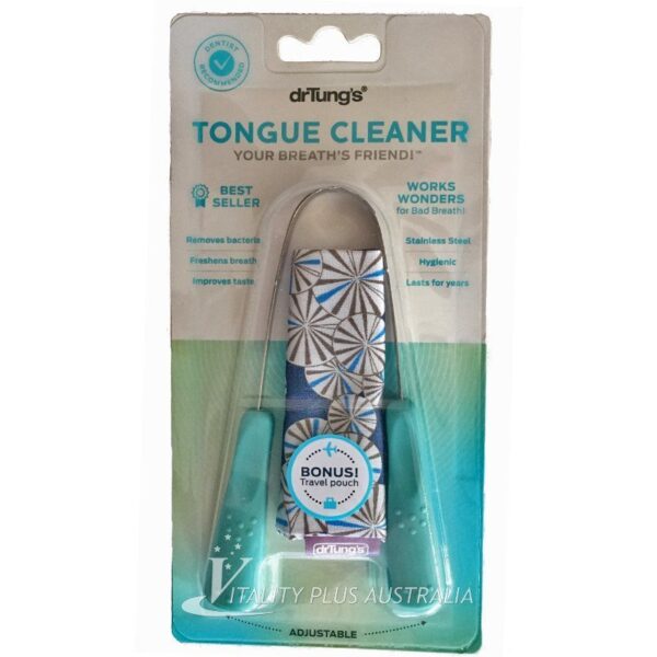 Dr Tungs Tongue Cleaner Aqua