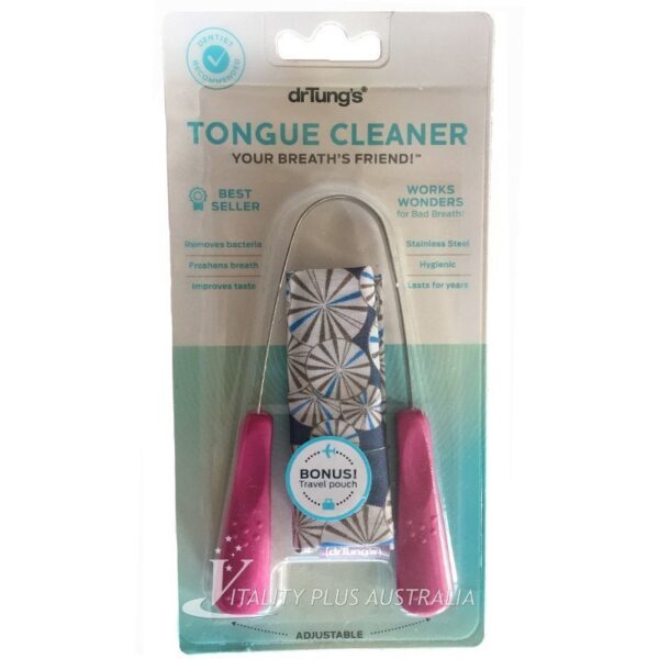 Dr Tungs Tongue Cleaner Pink