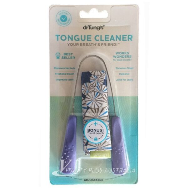 Dr Tungs Tongue Cleaner Purple