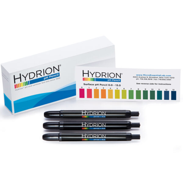 Hydrion pH Pencil 0.0-13.0 P-12M x 3