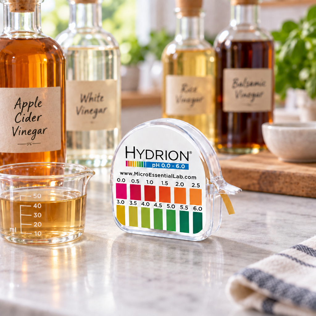 Hydrion (096) 0-6 pH Litmus Paper Testing Vinegar