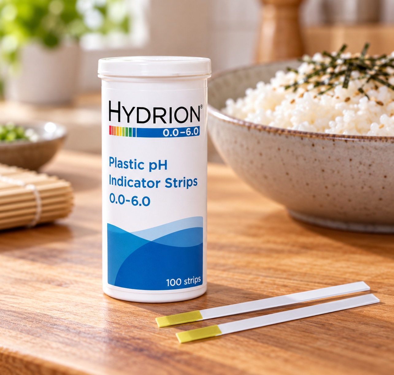 Hydrion (9200) pH Plastic Test Strips 0.0 – 6.0 EXPIRY DATE: 01 DEC 2026