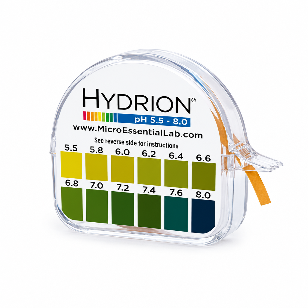 Hydrion pH Litmus Paper Test Strip Roll 5.5-8.0 Urine Saliva