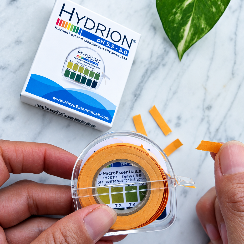 Hydrion pH Litmus Test Strip Roll 5.5-8.0 Urine & Saliva