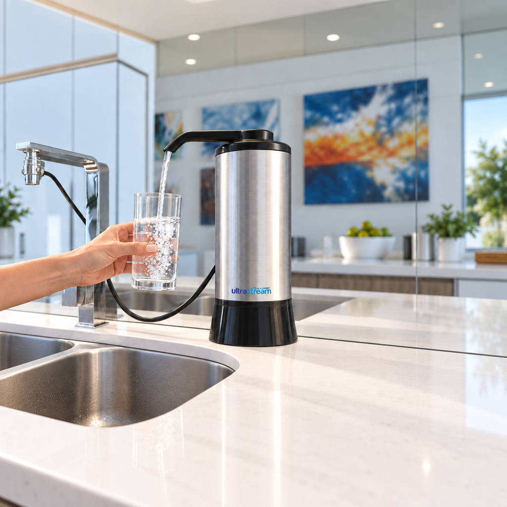 UltraStream Benchtop – Hydrogen Rich Alkaline Water Filter