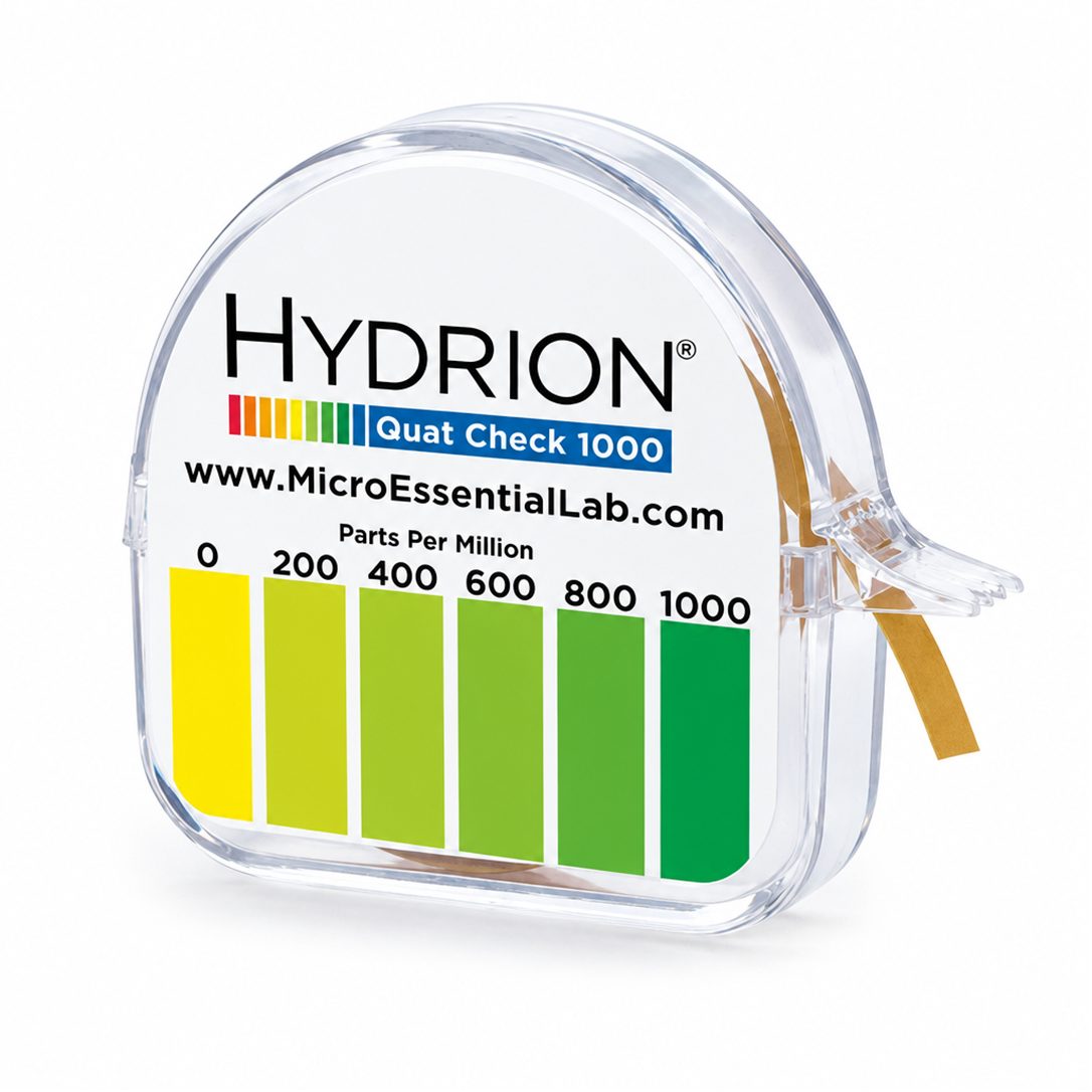 Hydrion QC-1001 for concentration of ammonium