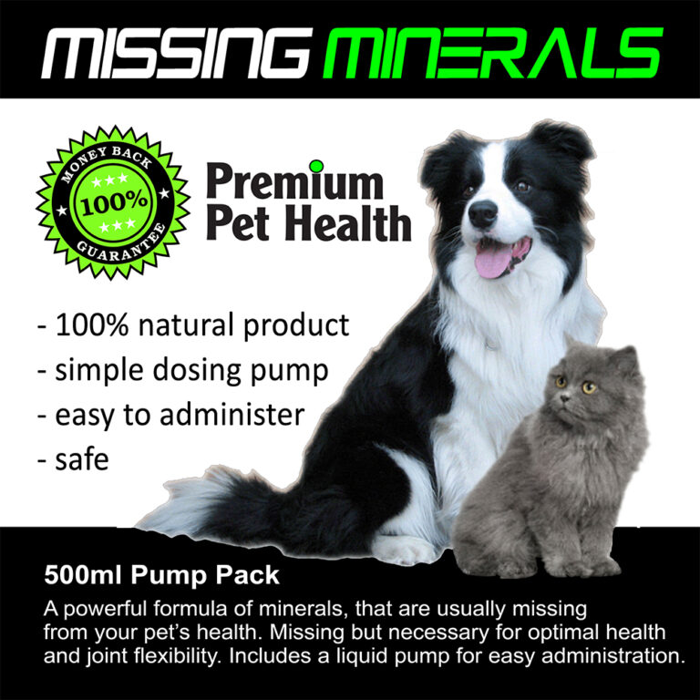 Missing Minerals Premium Pet Health