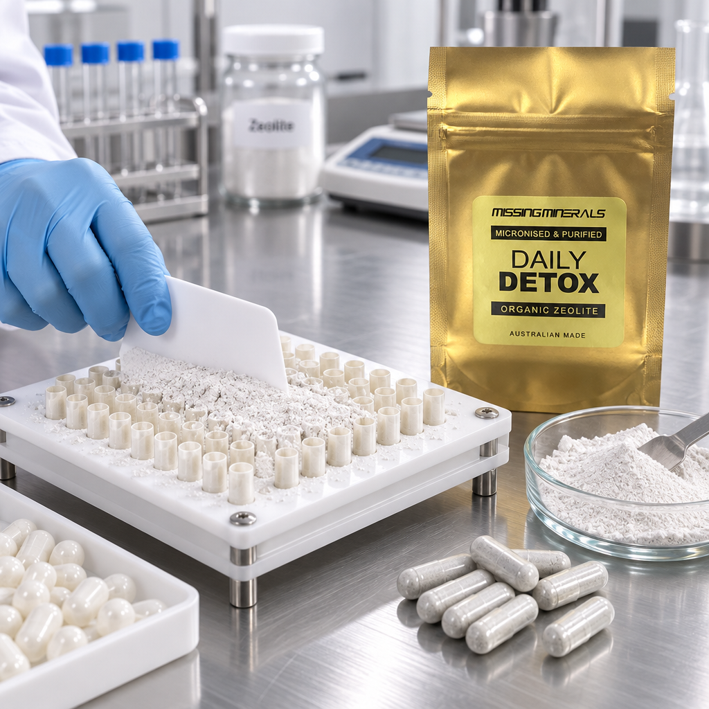 Daily Detox – Purified & Micronised Zeolite Capsules