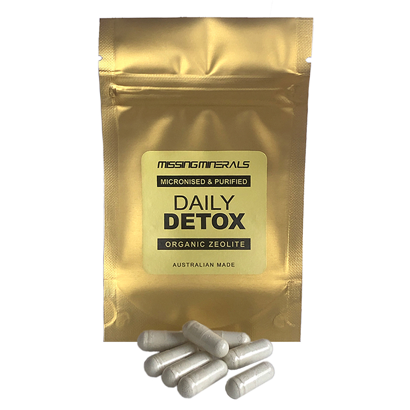 Daily Detox – Purified & Micronised Zeolite Capsules