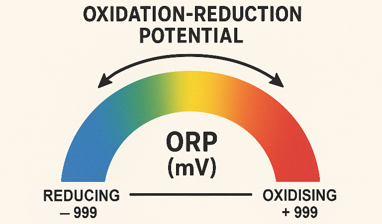 Oxidation reduction potential graph