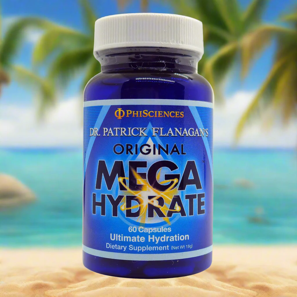 Phi 2024 bottle mega hydrate capsules front fancy