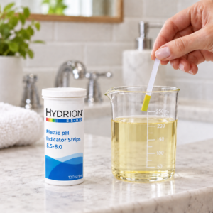 Hydrion 9700 pH Plastic Strips For Testing Urine