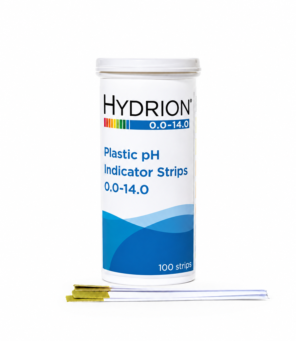 Hydrion pH Plastic Test Strips 0.0 – 14.0